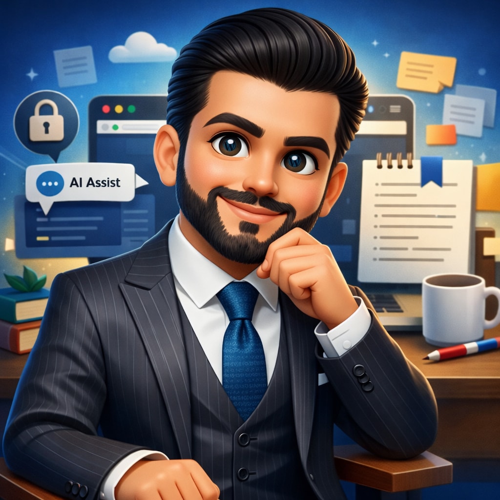 WordPress browser workspace interface